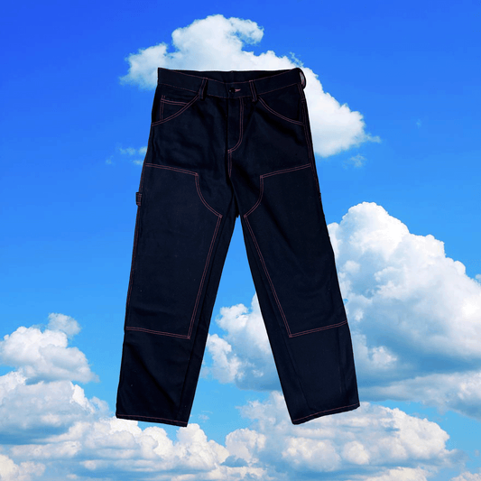 Black denim pant...