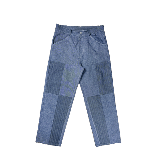 Patchwork denim...